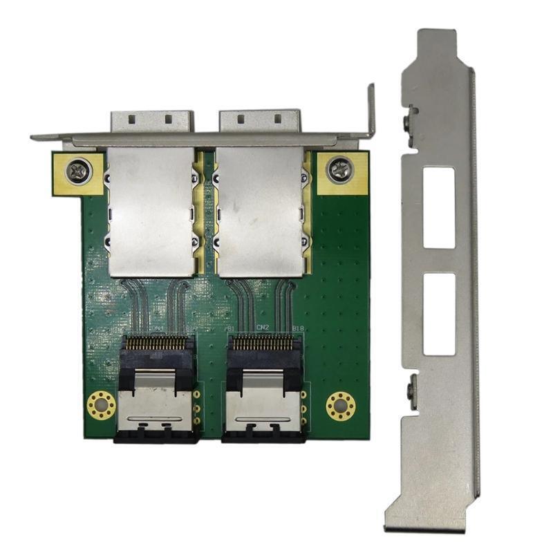 Mini SAS26p Pci Server Array Card Dual Mini SAS-SFF-8087 to an External SFF-8088