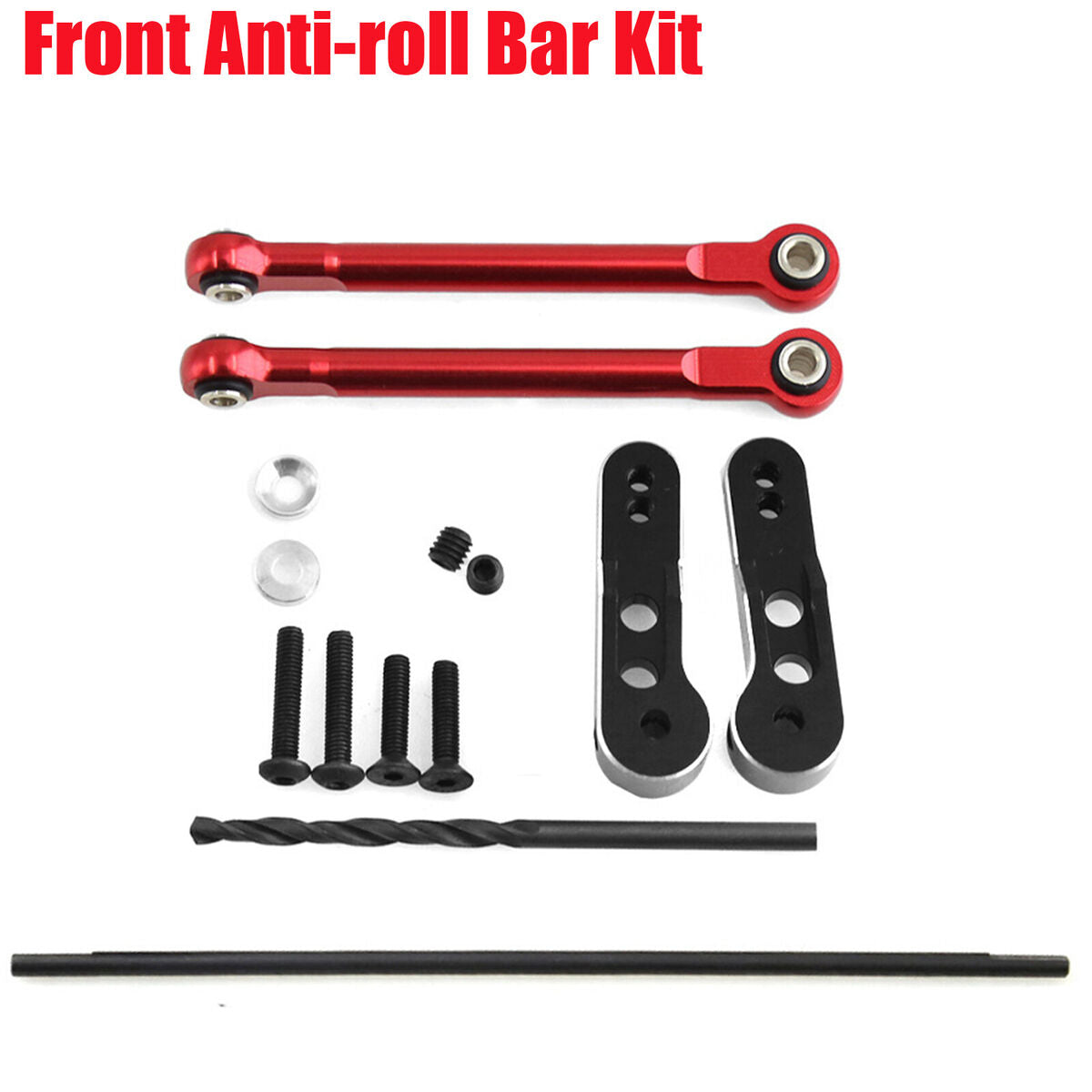 CNC Alloy Front Sway Bar Anti-roll Bar Link Rod for Traxxas UDR Truck RC Car A2U