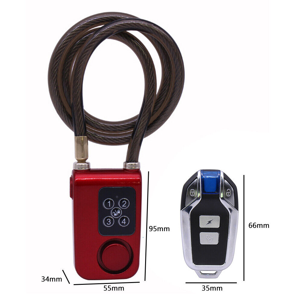 Anti-Theft Smart Bike Lock Bluetooth-compatible Control Cycling Security Al
