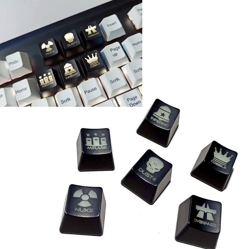 ABS Keycaps OEM Profile Translucent Keycap Replacement for Mechanical Keyboard