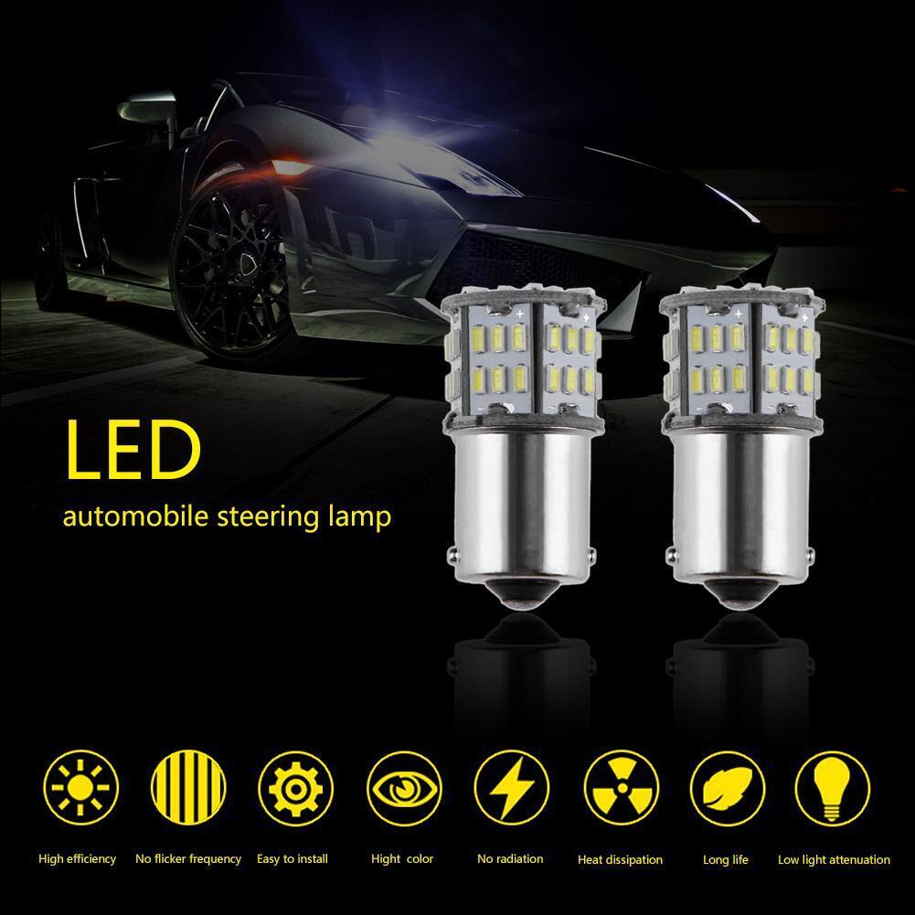 1pc DC 12-24V 3014 54SMD LED Car Auto Turn Signal Light Reverse Lamp Bulb