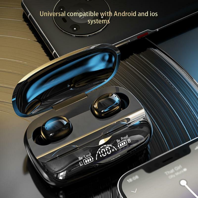 Wireless 5.2 Earbuds Automatic Pairing Stero Hifi Sound Charge for Mobile Phone