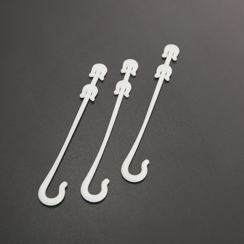 J Shaped Fruit Cherry Tomato Agricultural Ear Hooks 100 Pcs Fix Hook