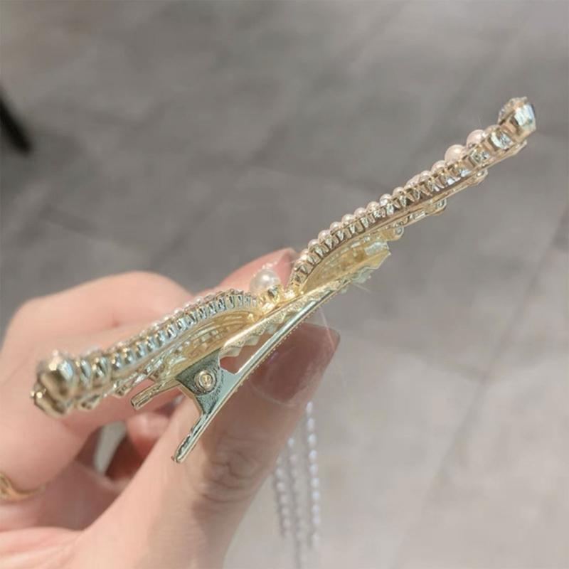Lolita Hair Clips for Girls Delicate Hair Ornament Rhinestone Kids Hair Supplies