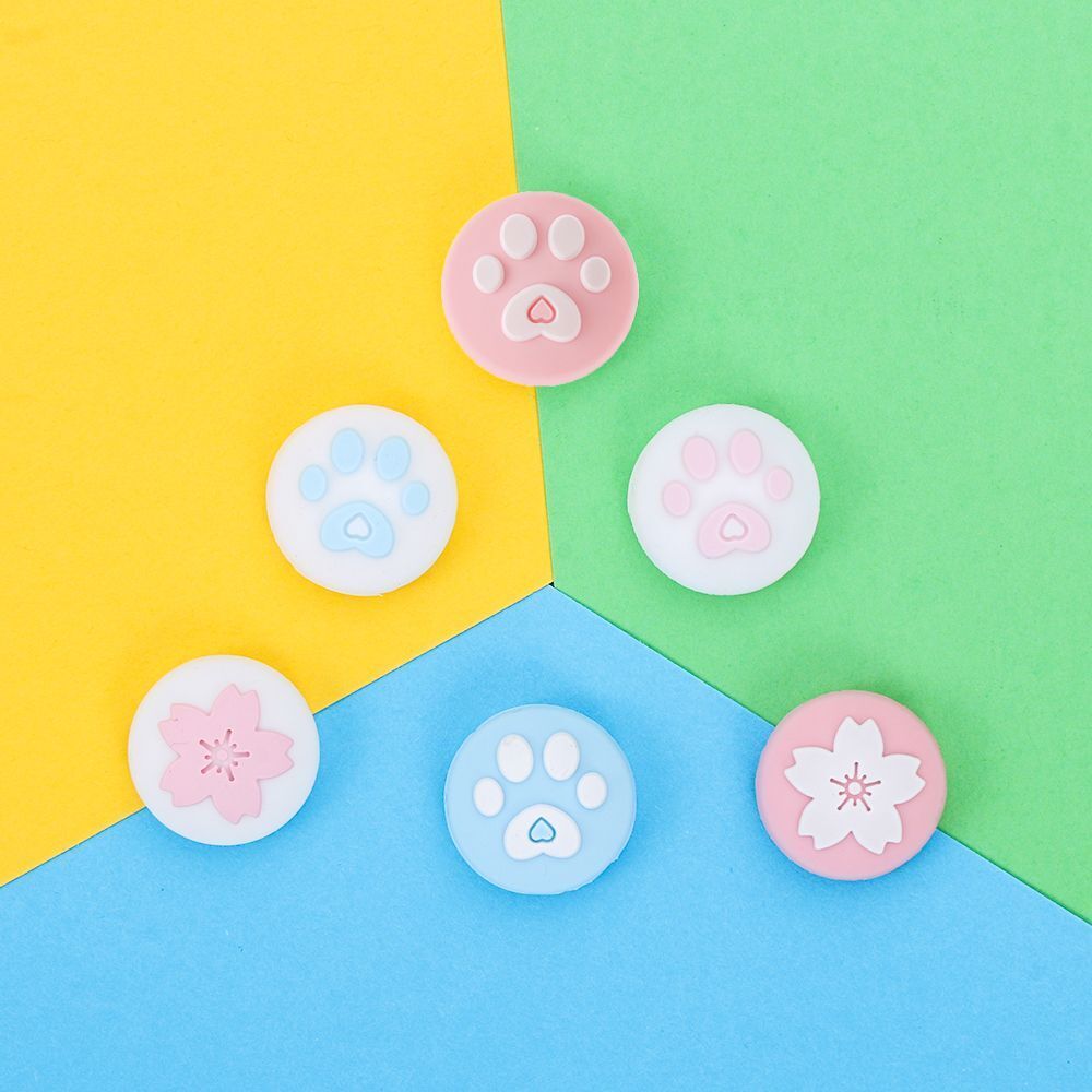 Animal Crossing Thumb Stick Grip Joystick Cap Cover For Nintend Switch/Lite