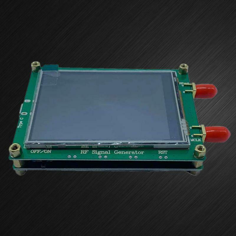 ADF4351 RF Signal Source Generator Wave Point Frequency Sweep Contact Screen LCD