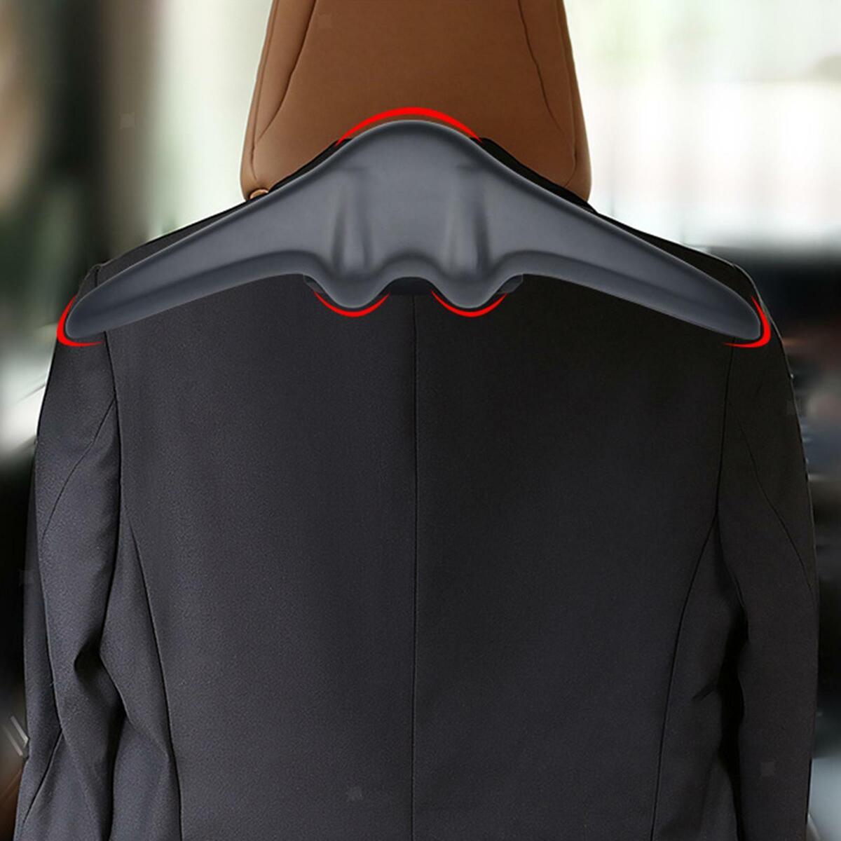 Car Coat Hangers Headrest Clothes Hanger Fit for Vehicle Travel Storage