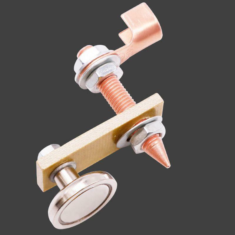 Magnetic Spotter Connector Car Dent Repair Spare Parts Welding Ground Connector