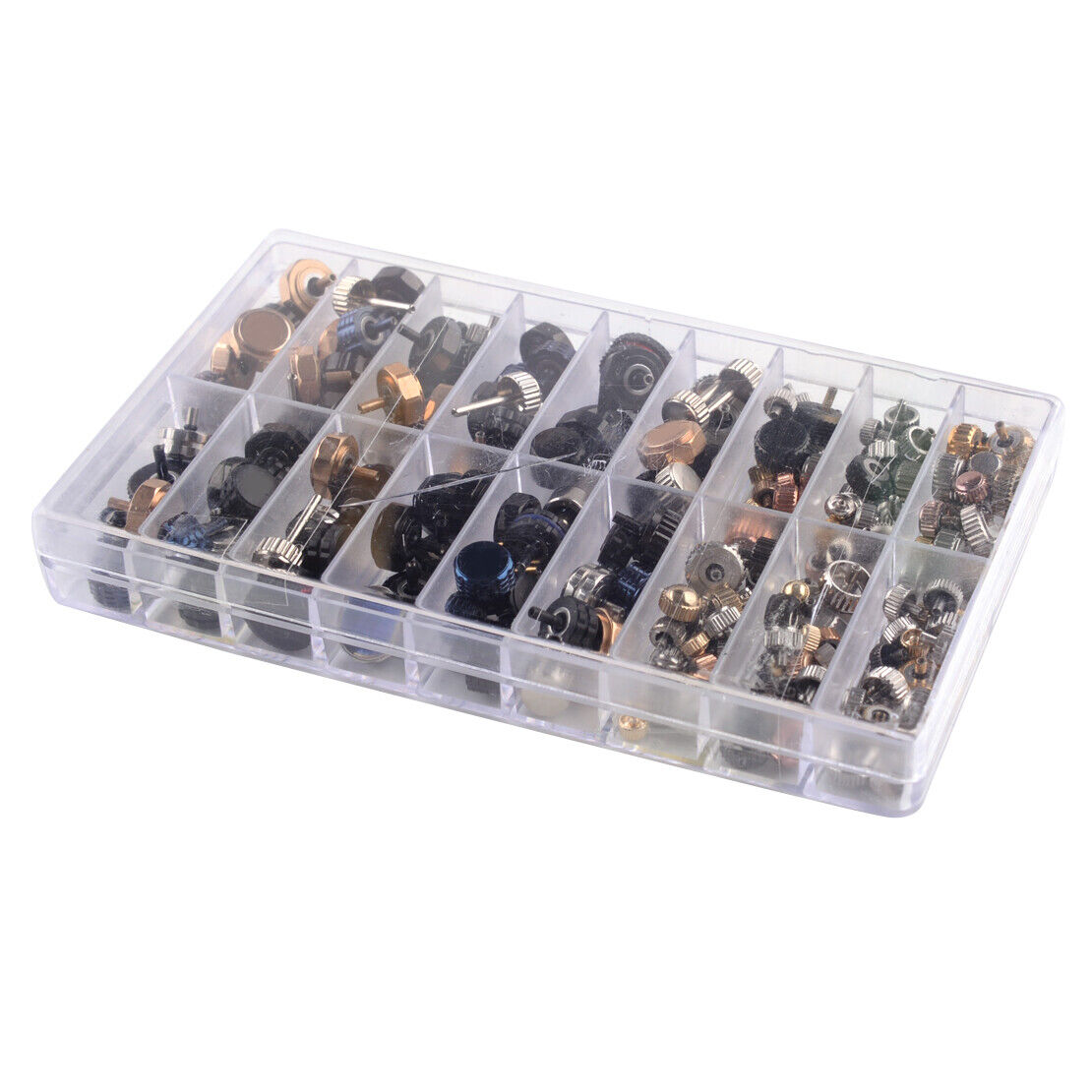 Watch Crown Head Stem for Watchmaker Repairing Tool Assortment Part Kit Use