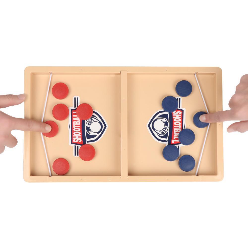 Ice Hockey Battle Board Game Fast Sling Puck Game Foosball Game Bumper Chess