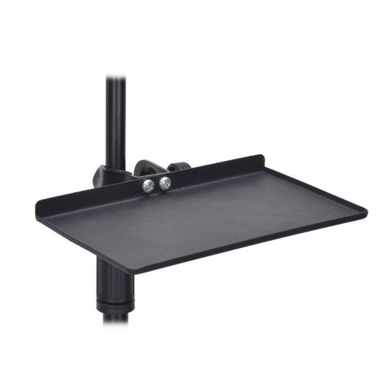 Stable Black Adjustable Shelf Organizers for Home Office Karaoke Equipment Clip