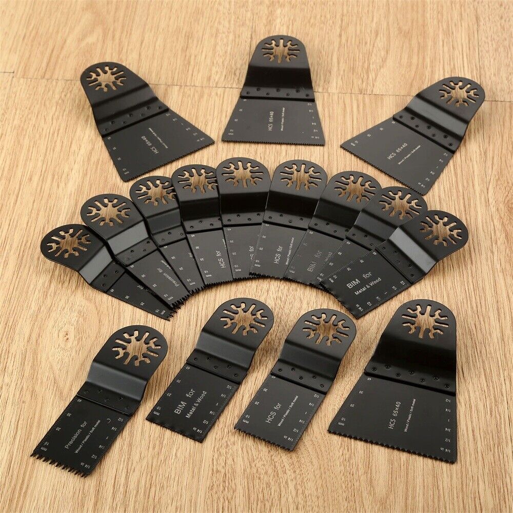 16x Oscillating Multi Tool E-cut Bi-metal Saw Blades For Fein Multimaster Makita