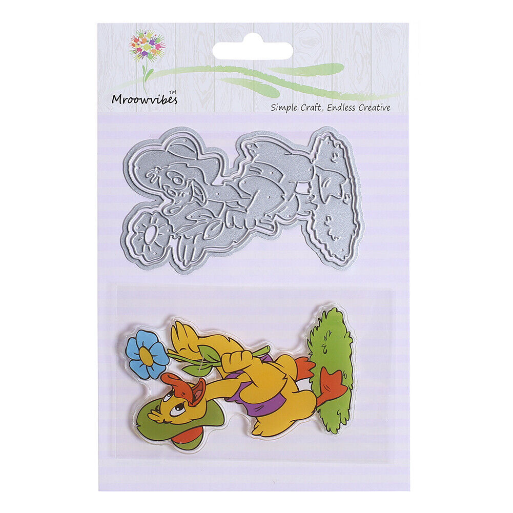 Duck Embossing Cutting Dies Stencils Seal Scrapbooking Album DIY Decor Gift