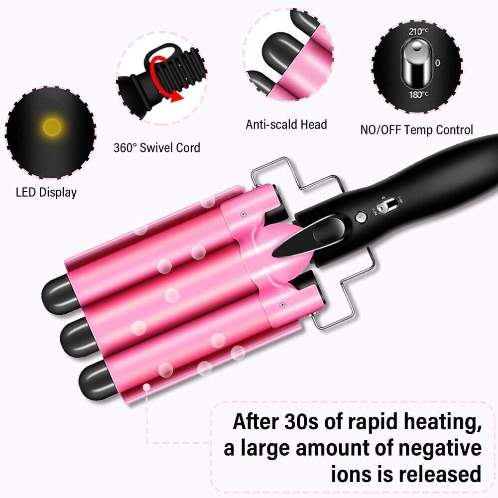 Iron Hair Styling Tools Hair Rollers Hair Curler Hair Waver Salon Styler