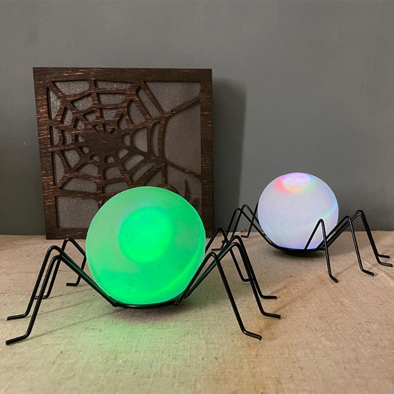 Spider Lamp Halloween LED Lights Garden Festival Party Indoor Outdoor Decoration