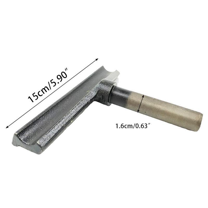 One-piece Casting Alloy DIY Woodworking Turning Tool Holder Diameter 16mm/0.63''