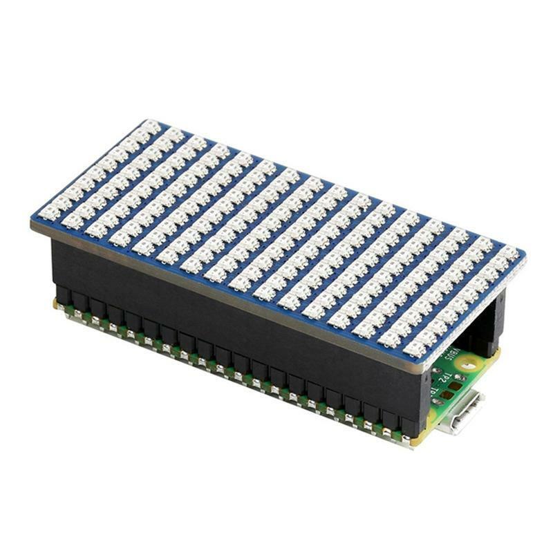 Full-Color RGB LED matrix Panel Module Breakout HAT for RPI Raspberry Pi Pico