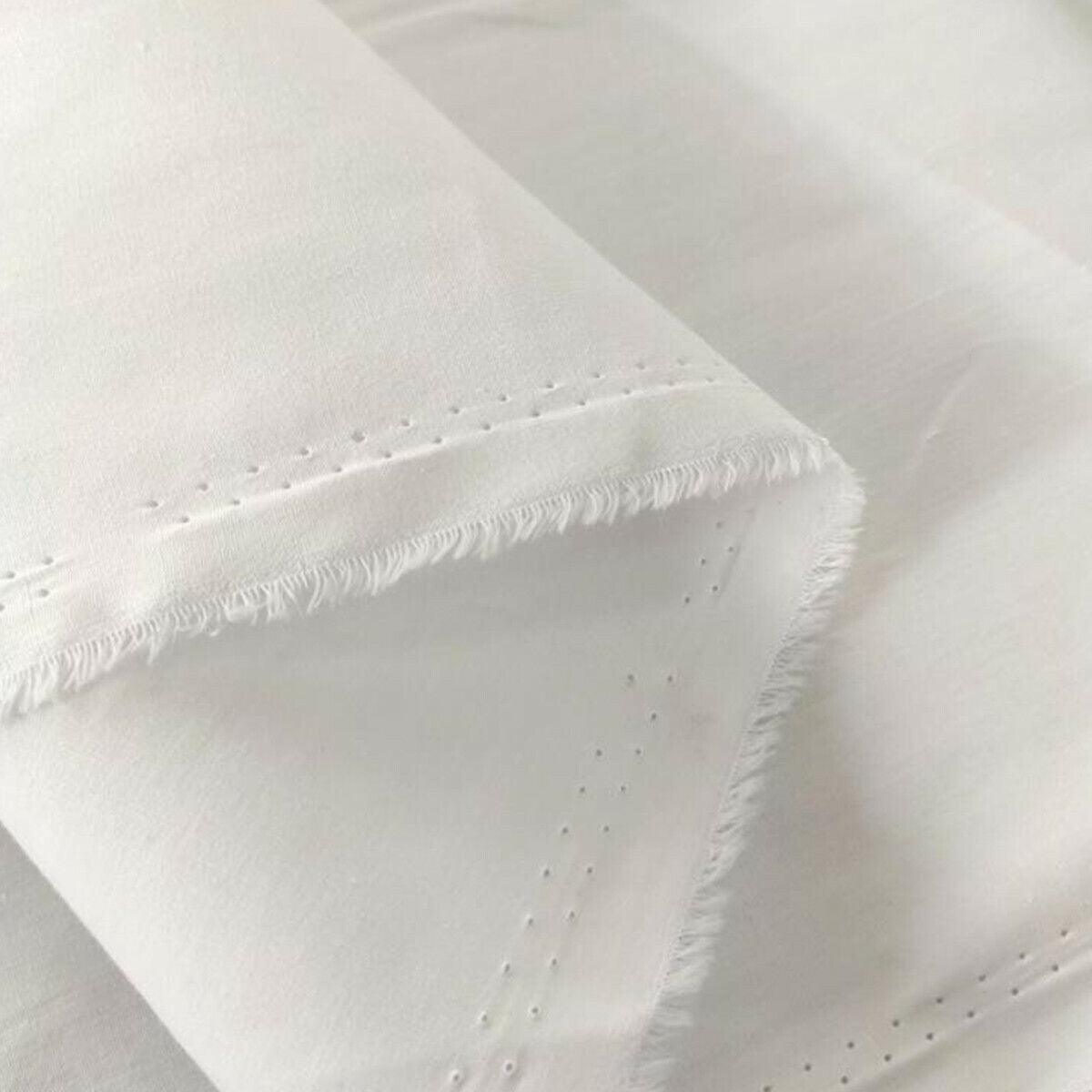 For Lining Cotton Fabric Shirt Pillow case Material Dressmaking Plain Quilting