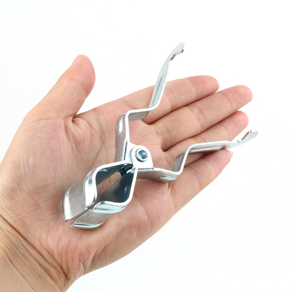 Outdoor Metal Iron Clip Multifunction Camping Tent Stand Hanging Hook Clamp