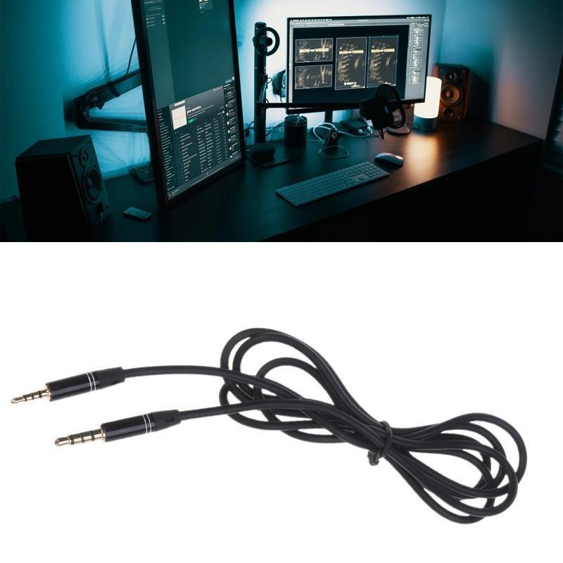 3.5mm TRRS Jack Male to 2.5mm TRRS Jack Male Aux Cord Auxiliary Audio Cable