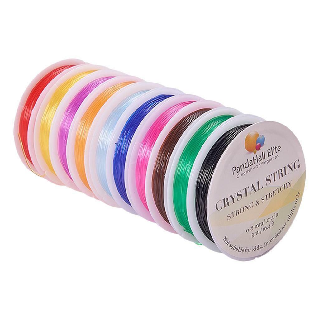 10set/ String Cord Colorful Thread Jewelry  Chain Pendants Crafts