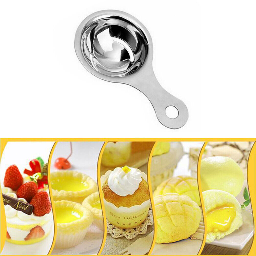 Stainless Steel Egg Yolk Filter Egg Divider Sieve Seperator Baking Gadgets