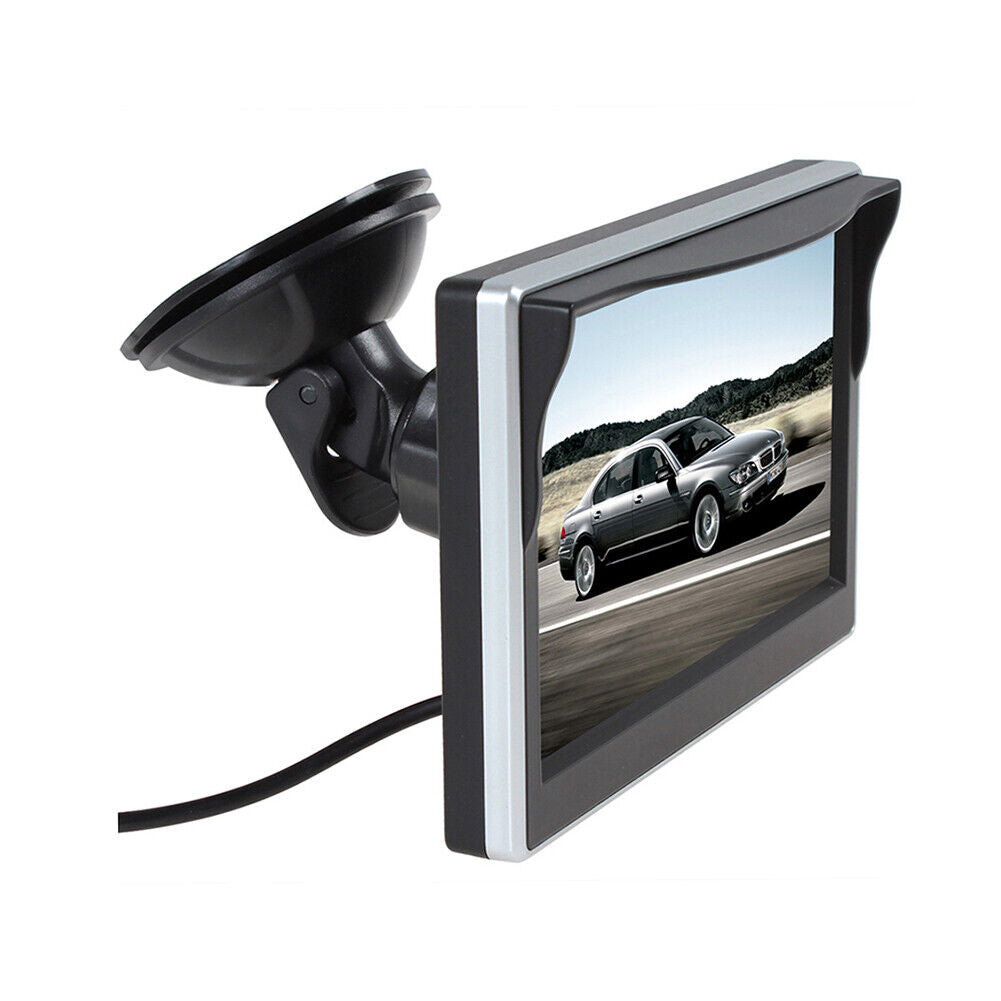 Car Parking Rear View Display with Bracket TFT LCD HD Security Monitor Kit