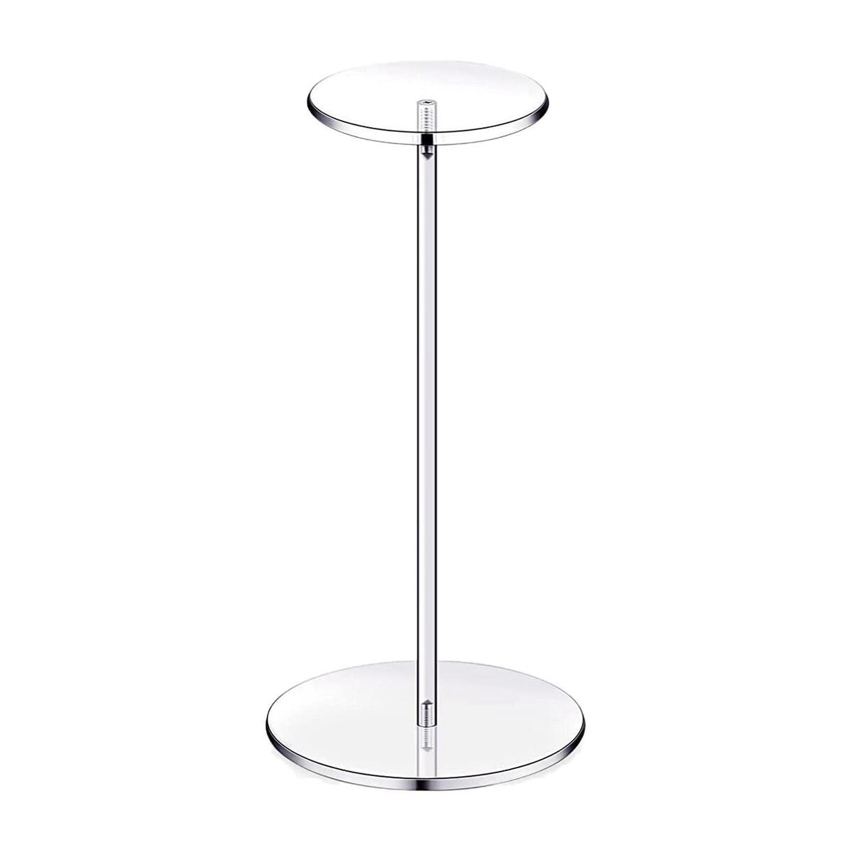 Acrylic Hat Stand Free Standing Storage Stand Wig Display Holder Decoration