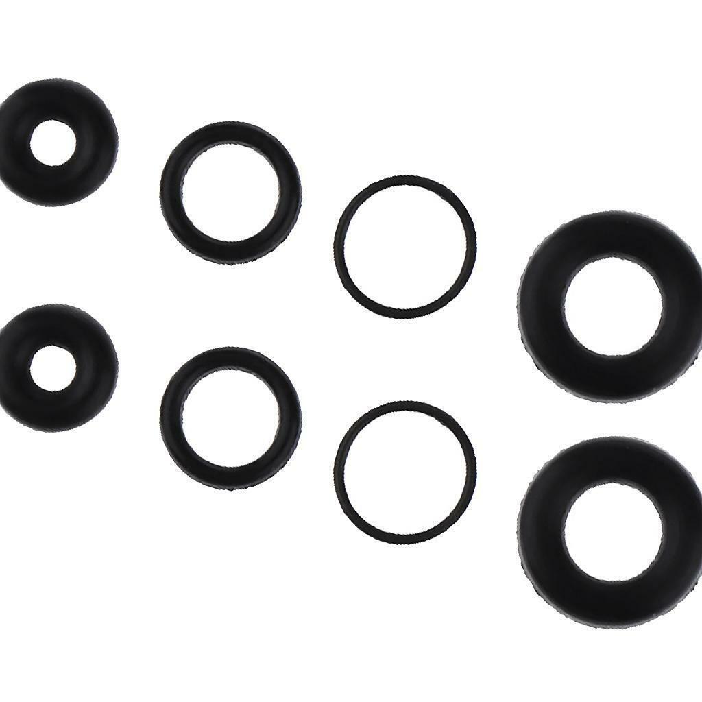 6  Professional  Rubber Seals For Airbrush Sealing Ring Black