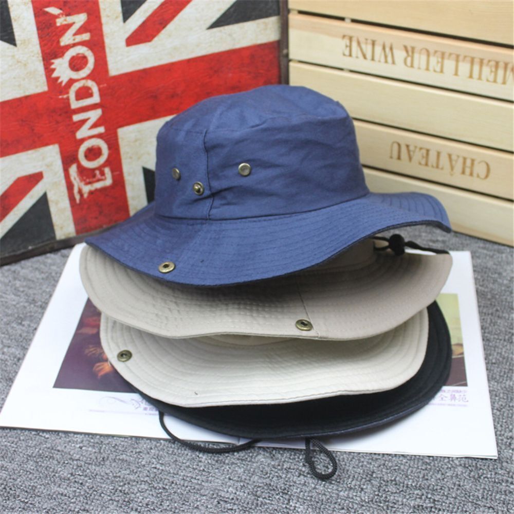 Flap Cap Cycling Cotton Anti-UV Sun Cap Fisherman's Hat Hiking Cap Fishing Hat
