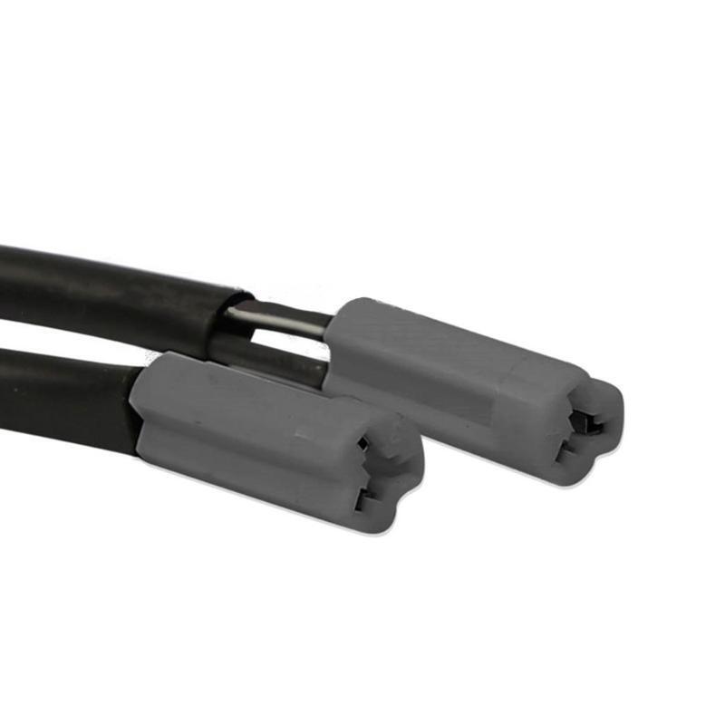 19cm Length Turn Signal Lamp Connector for Motorcycle 2Pcs Headlight Wire Plug