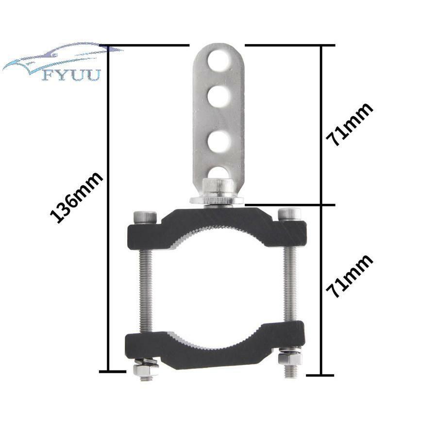 2* For Motorcycle Hunting LED Headlight Tube Fork Bracket Clamp Holder 18mm-52mm