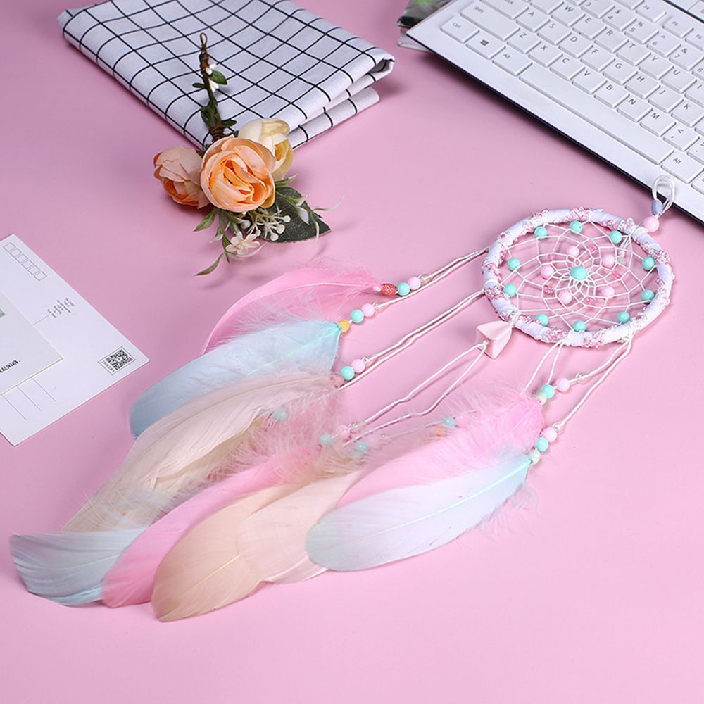 Home Decoration Ornaments Wind Chimes Feather Dream Catcher Car Interior