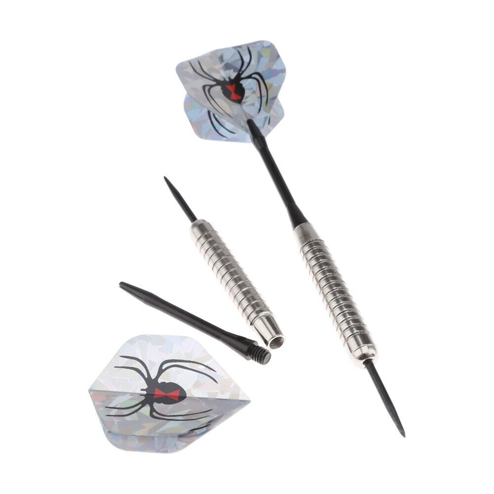 3Pcs Durable Use Quality Standard Steel Tip Darts & Aluminium Shafts Dart Flight