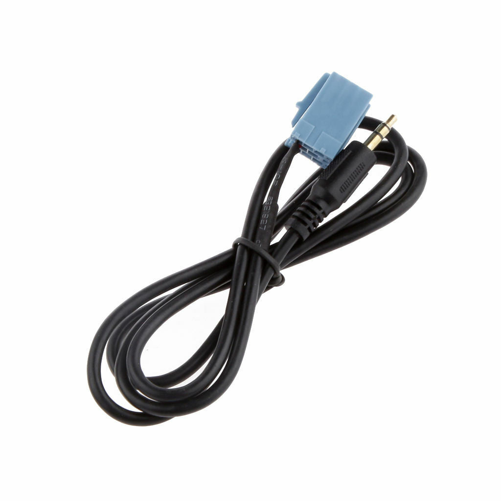 3.5mm Aux  Input Cable Adapter Connector for  Car Radio 00-10