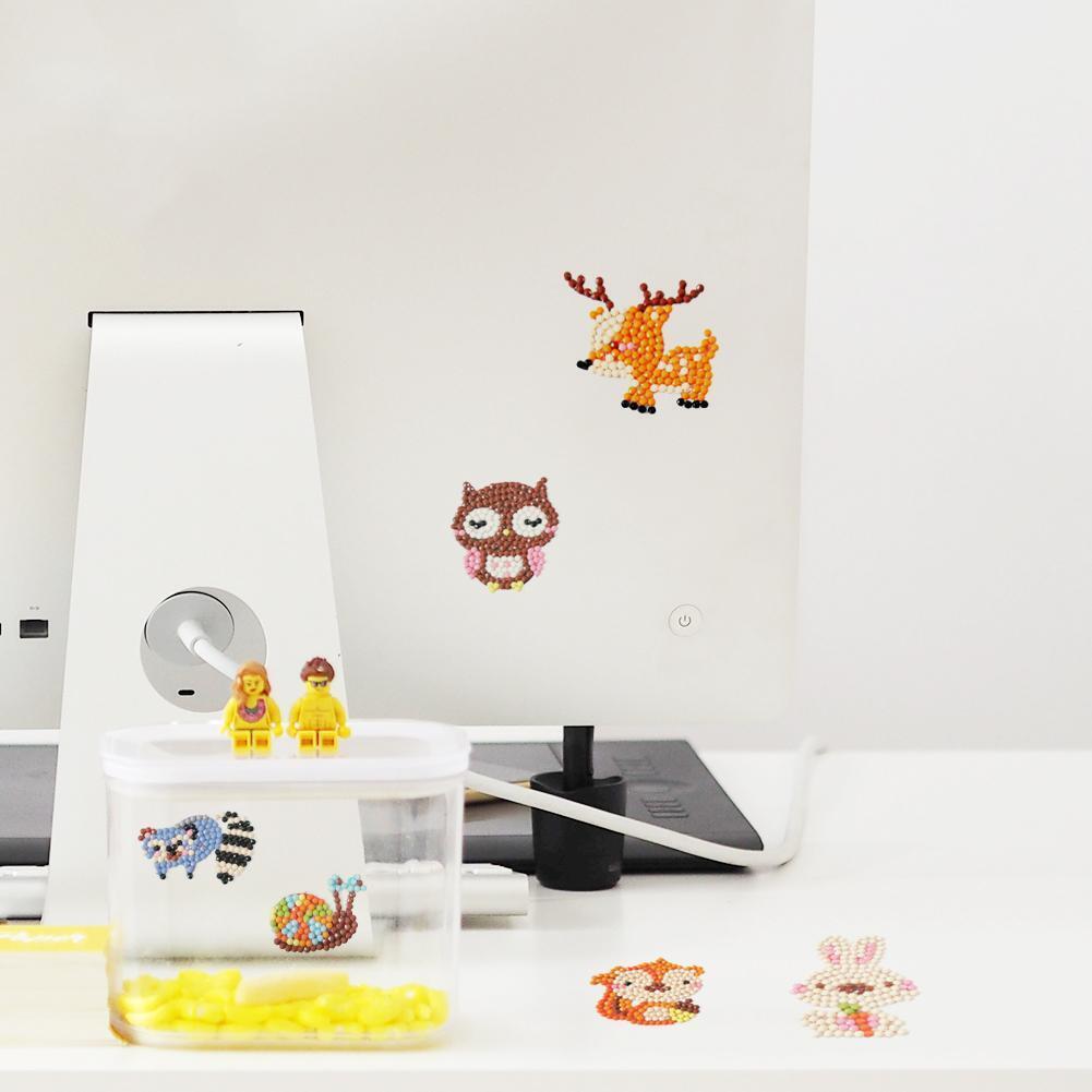 DIY Full Drill Cute Cartoon Animal Diamond Painting Craft Children Day Gift