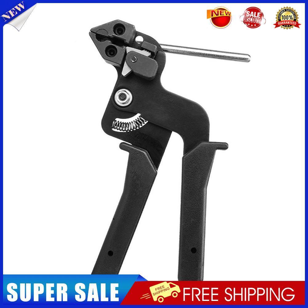Stainless Steel Cable Tie Fasten Pliers Tensioner Fastening Cutting Tools