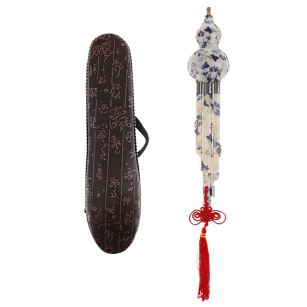 1 Set Cucurbit Flute Hulusi Flauta Hulusi C/Bb Flute Hulusi Folk Instrument