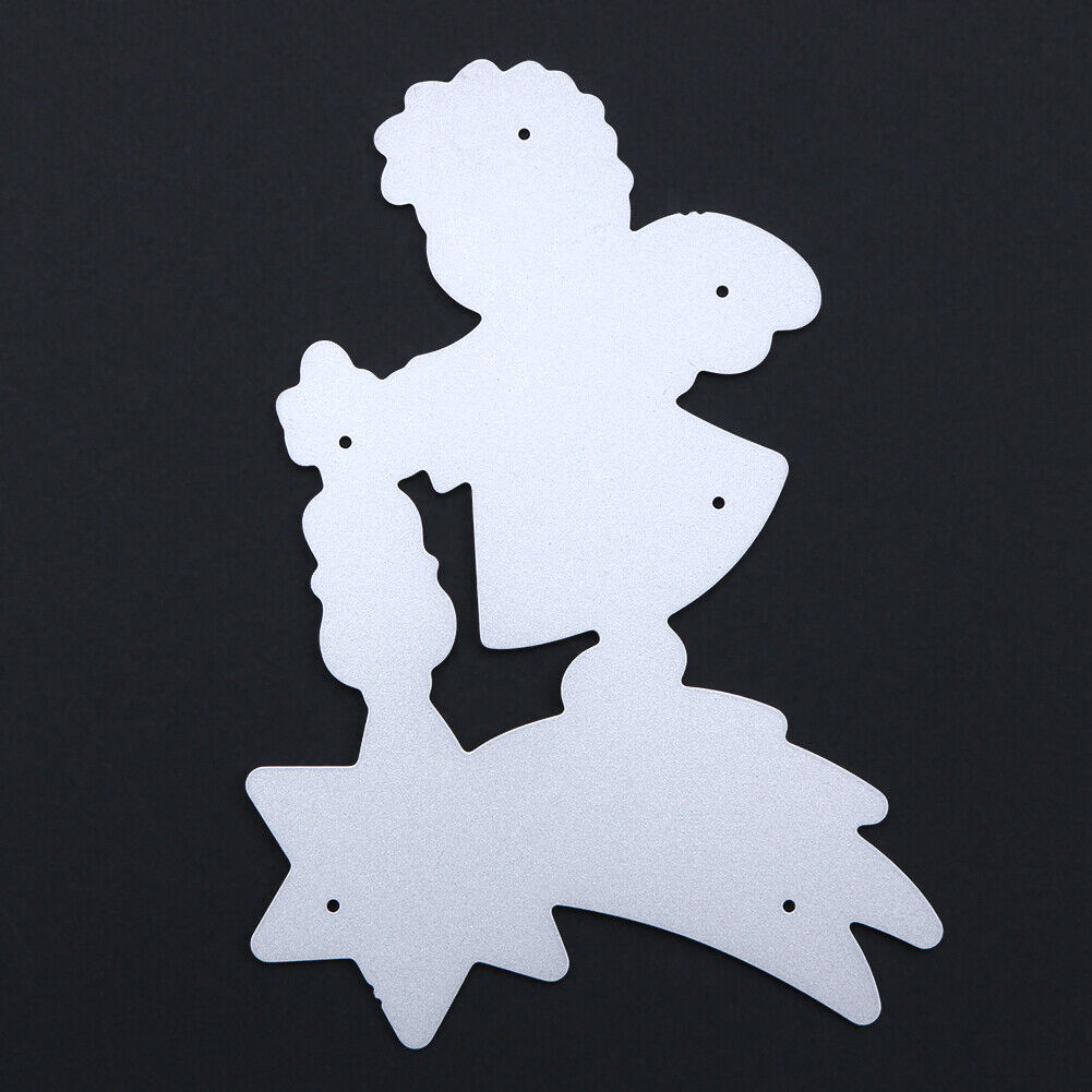 Violin Small Angel DIY Metal Embroidery Craft Stencil Scrapbook Cutting Die