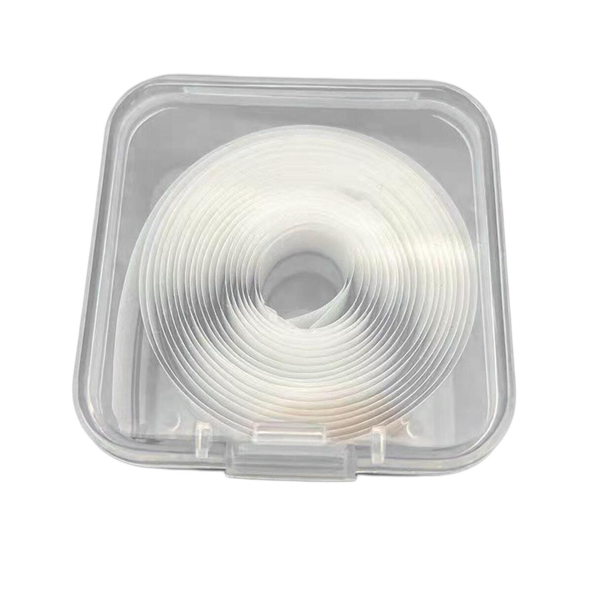 1 Meter Self Adhesive Eyelash Glue Strips, No Glue Needed Easy to Wear Reusable