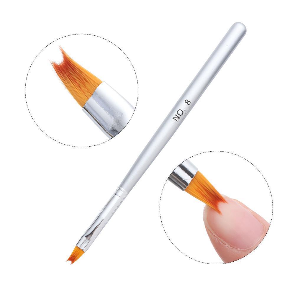 Nail Art Pen Acrylic French Tips Nail Art Brush Half Moon Shape French Drawing