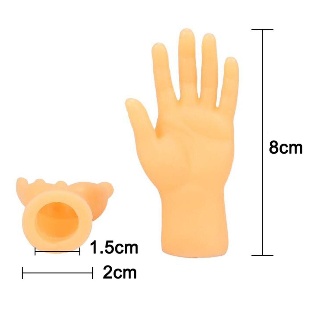 Small Finger Hands Puppet Finger  Rubber Puppets for