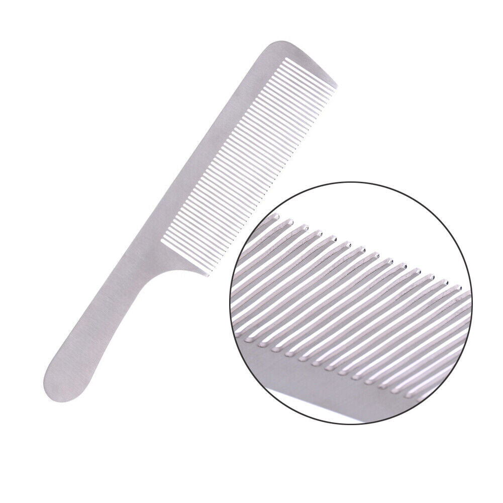 Anti-static Stainless Steel Comb Professional Salon Hair Styling Tool