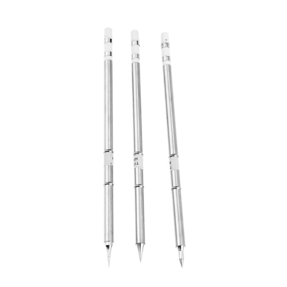 Replacement T12-ILS I IL Solder Iron Tip For Hakko Soldering Rework Station 3Pcs