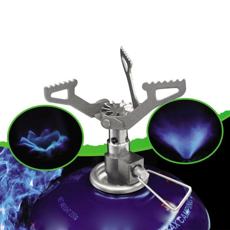 Titanium BRS Mini Portable Stove, Gas Stove for Survival Oven, Pocket, Picnic