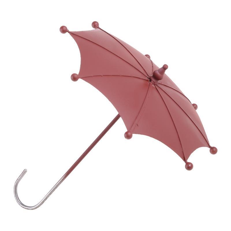 Practical Wild Bird Bath Pond Drinker Metal Hummingbird Feeder Umbrella Shaped