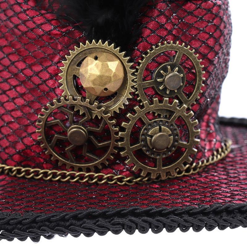 Punk Medieval Feather Shape Hair Hoop Women Headband Carnival Hair Supplies