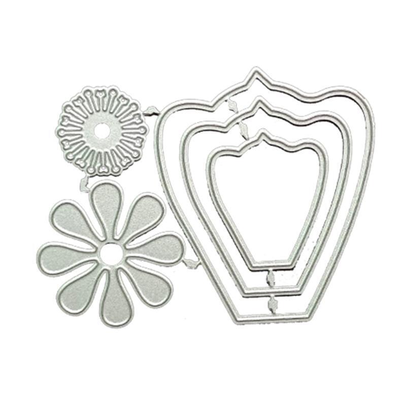 Creative Cutting Die Flower Metal Die Cutter Scrapbooking Aesthetic Ornaments