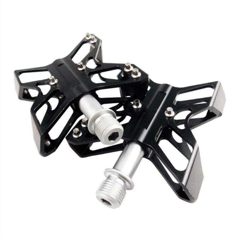 Aluminum Alloy Bike Pedals CNC MTB Bike Pedal 3 Bearing Non-slip Cycling Pedal
