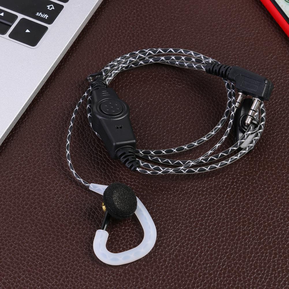 Earphone Earpiece K-type 2Pin for Kenwood KPG Baofeng UV 5R Walkie-talkie